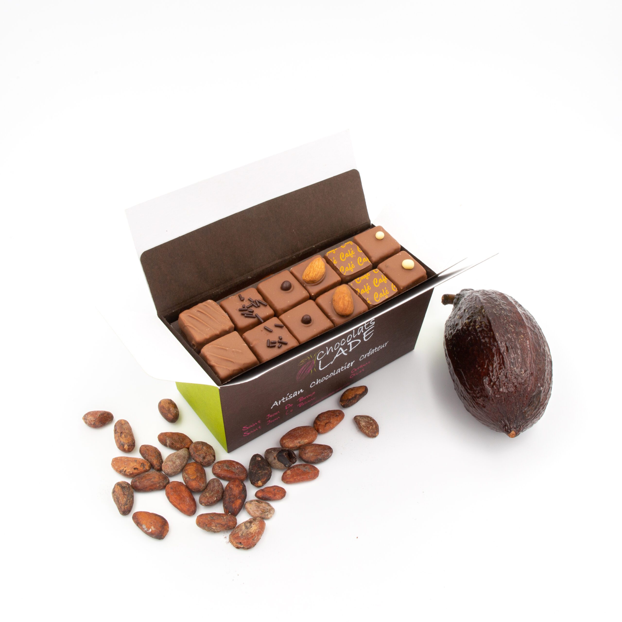 Ballotin 350g - Chocolat au lait artisanal • Chocolats Lade