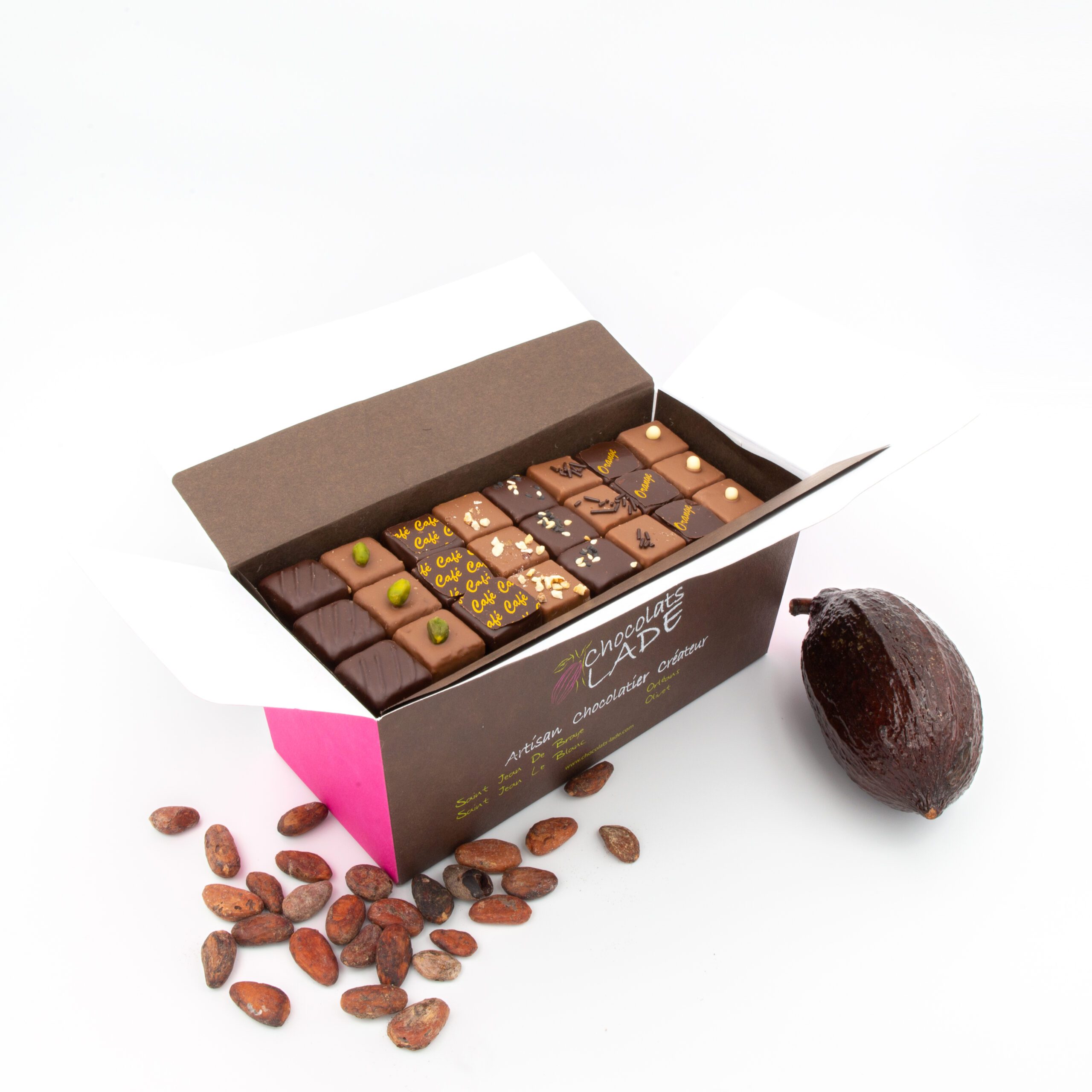 Ballotin 1kg – Chocolat panaché artisanal