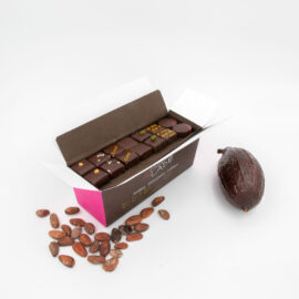 Ballotin 500g – Chocolat noir artisanal
