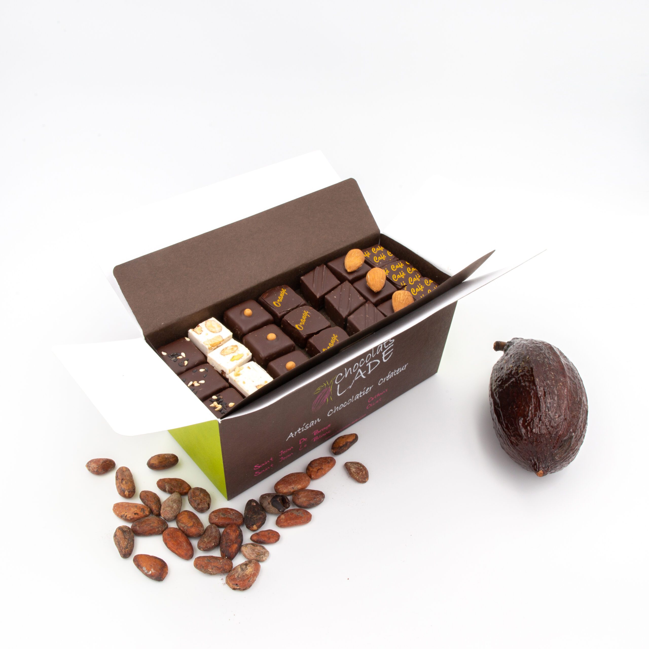 Ballotin 750g – Chocolat noir artisanal