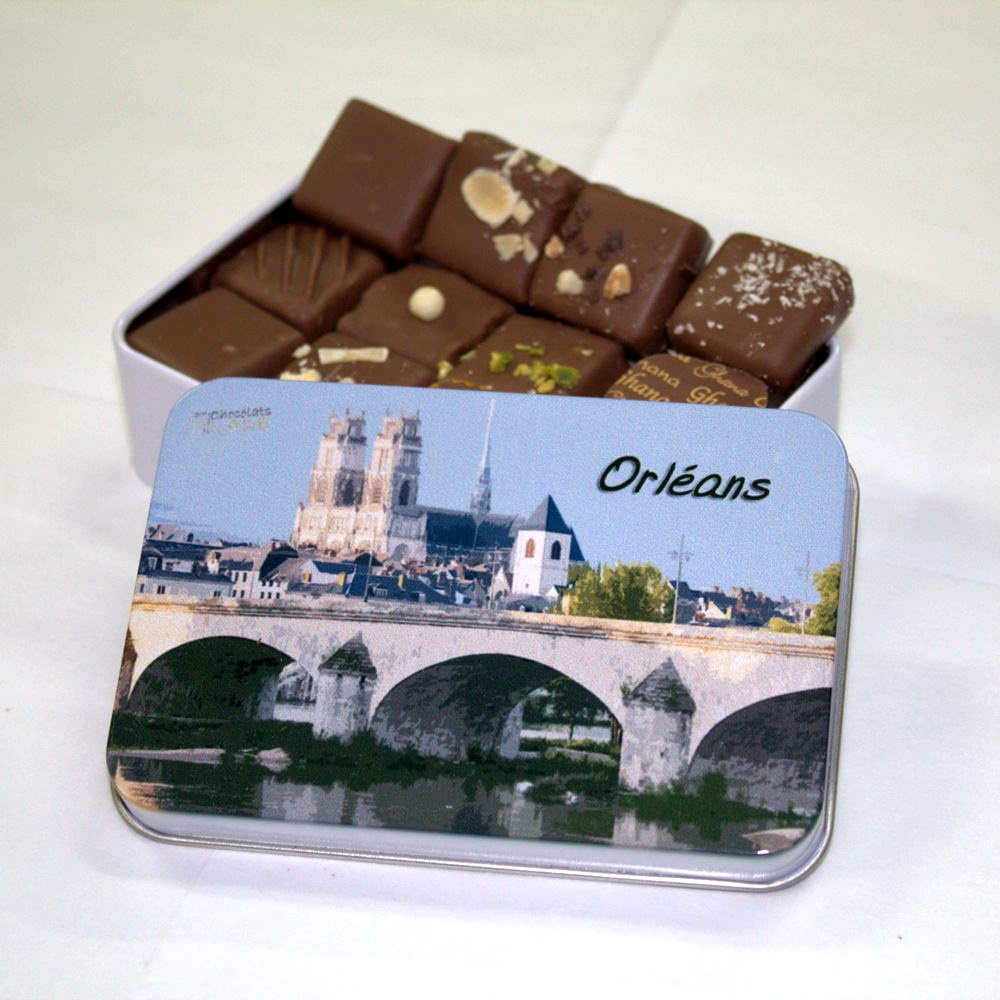 Boîte Orléans – chocolats au lait