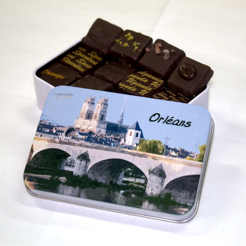 Boîte Orléans – chocolats noirs