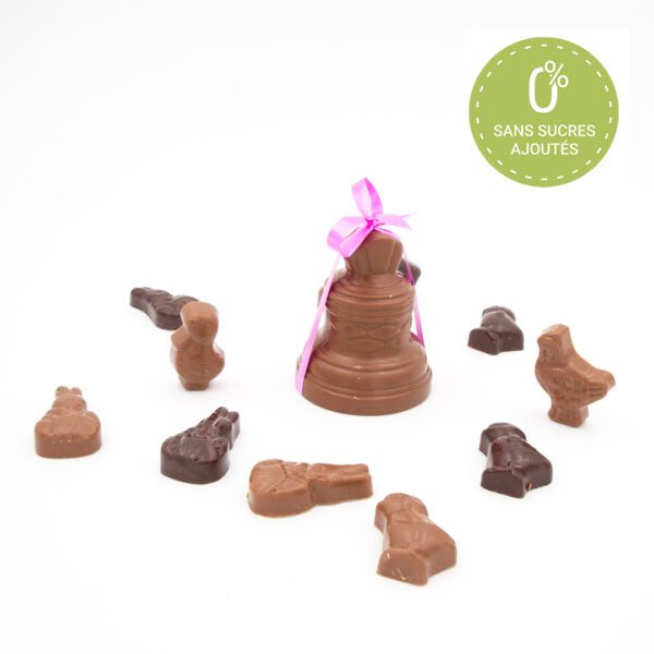 Petite cloche - Chocolat au lait - Sans sucre ajouté
