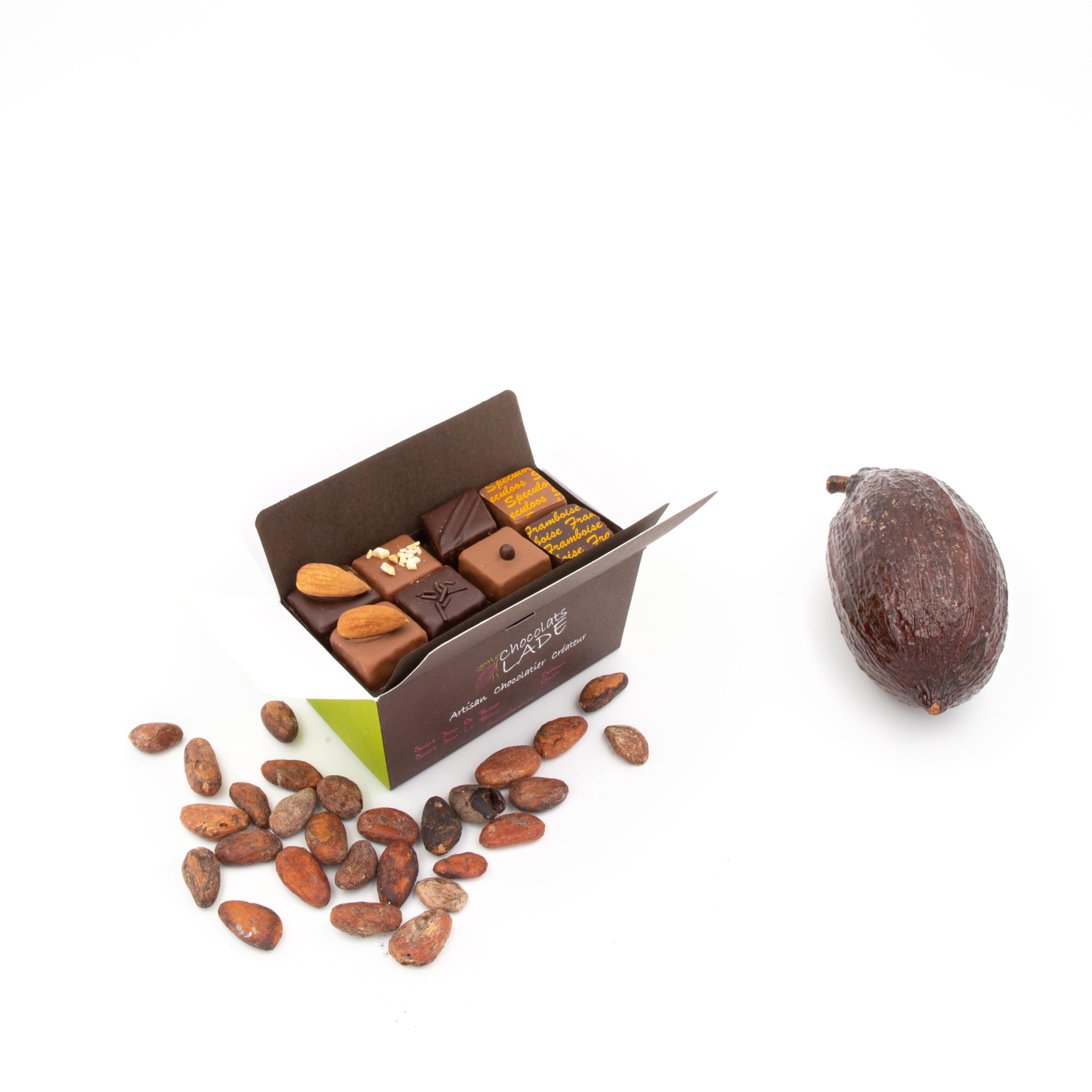 Ballotins 125g – Chocolat panaché artisanal