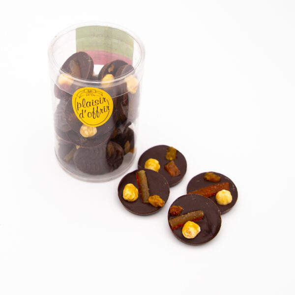 Mendiants au chocolat noir - 150g