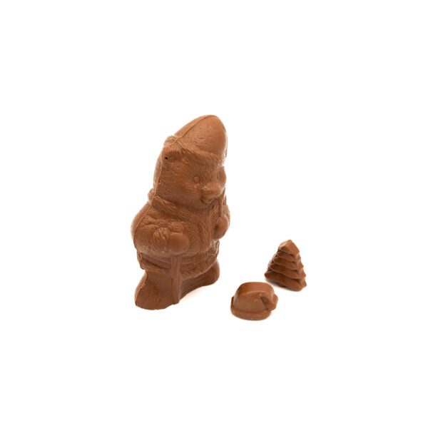 Ourson de Noël au chocolat au lait