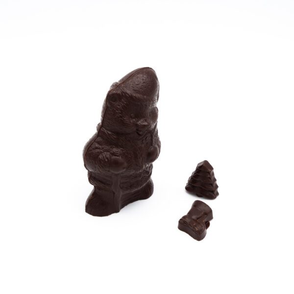 Ourson de Noël au chocolat noir