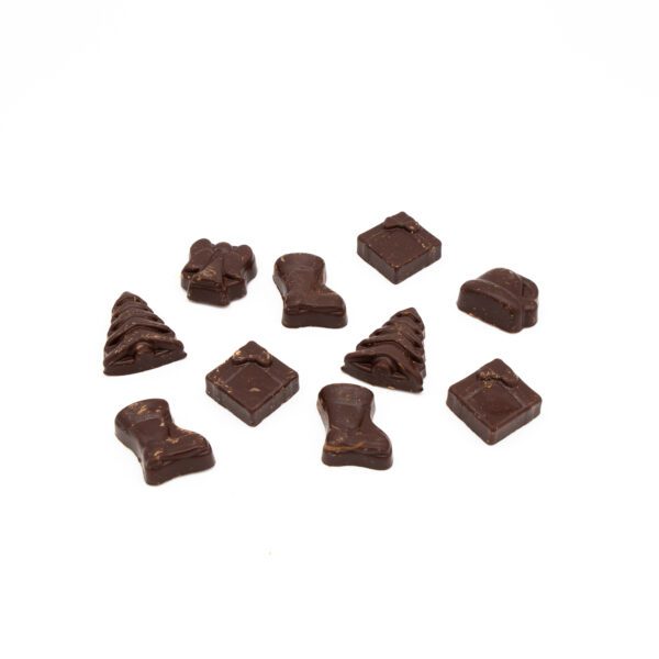 Fritures praliné chocolat noir