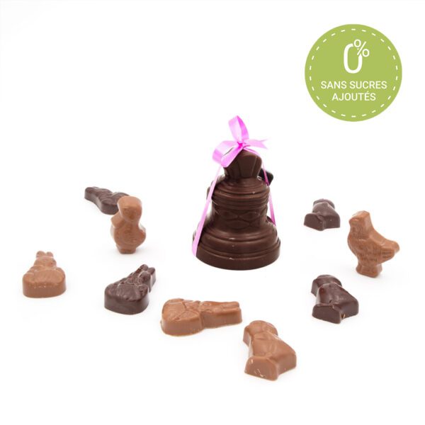 Petite cloche - Chocolat noir - Sans sucre ajouté
